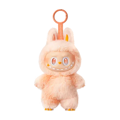Plush toy with a bunny design on a white background