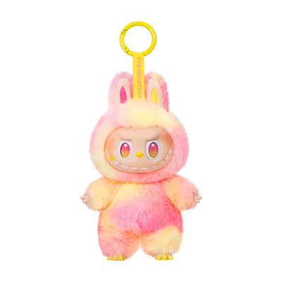 Plush toy with a bunny design on a white background