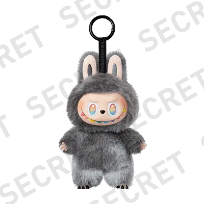 Plush keychain with a character design on a white background labubu big into energy series labubu rare secret labubu ultra rate labubu cute plush toy soft toy toy kechian