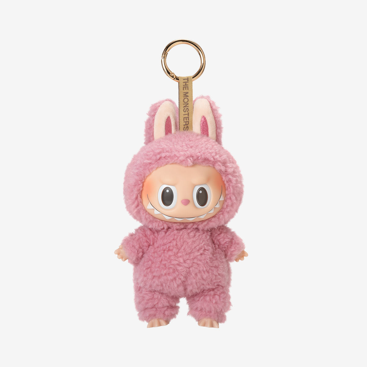 Pink plush keychain with cartoon character on a white background
labubu lychee berry labubu exciting macarons series labubu cute soft toys kychain labubu cute labubu viral everyones favourate labubu
